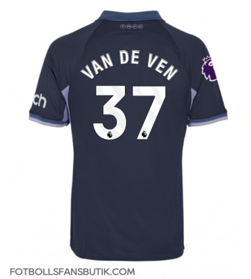 Tottenham Hotspur Micky van de Ven #37 Replika Bortatröja 2023-24 Kortärmad